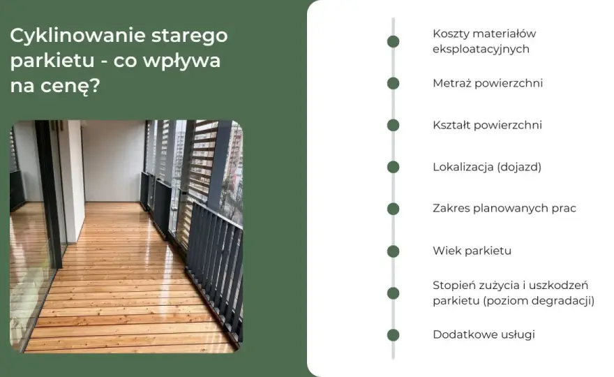 Cyklinowanie parkietu - Ile kosztuje? Pełna wycena i porady!