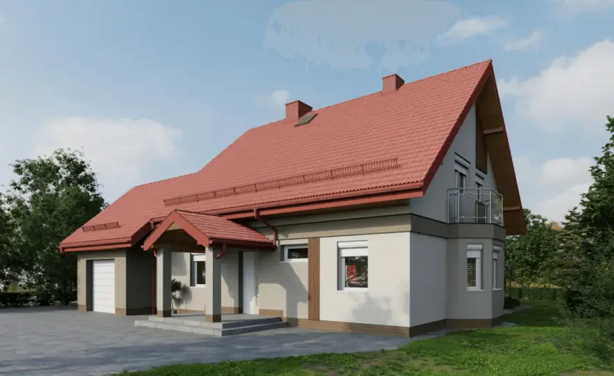 Kolor dachu i elewacji - jak dobrać spójne zestawienie?