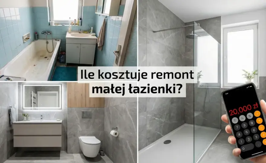 Robocizna łazienka 5m2 - Ile kosztuje? Uniknij pułapek!
