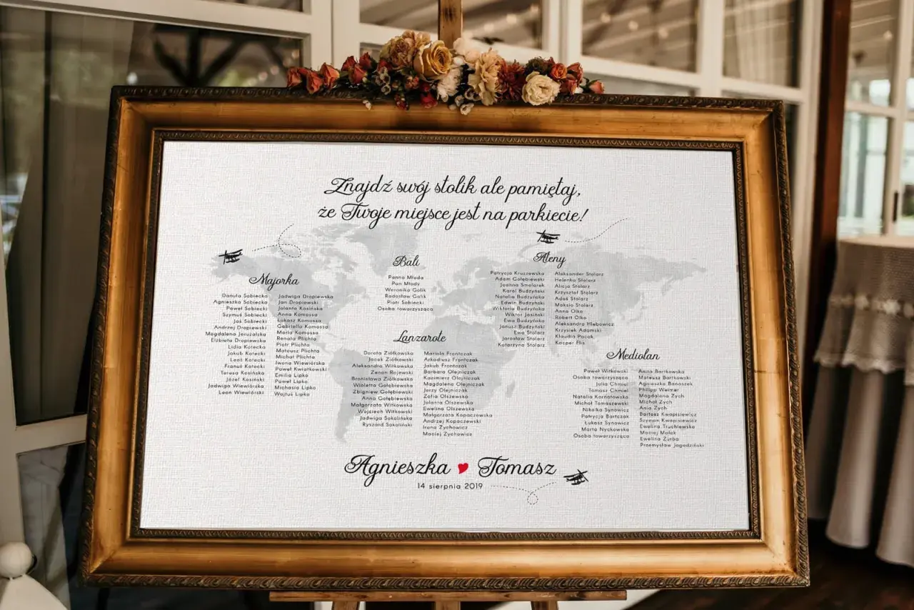 Jak zrobić plan stołów na lustrze - proste kroki i pomysły na dekoracje