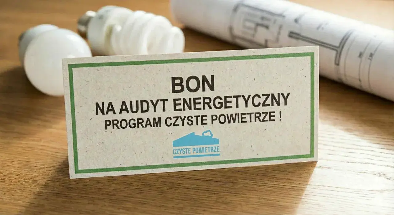 Bon na audyt energetyczny w ramach programu Czyste Powietrze. Dowiedz się, ile kosztuje audyt energetyczny i jak uzyskać dofinansowanie.